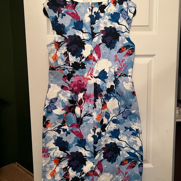 Adrianna Papell floral dress 14 - Picture 6 of 8